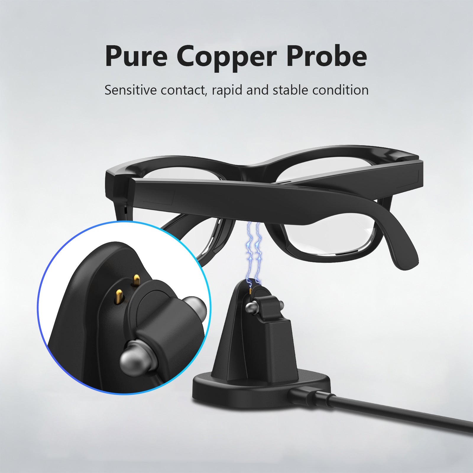 Ray-Ban Meta Charging Stand | Fast Charging Dock for Meta Smart Glasses with Anti-Slip Design