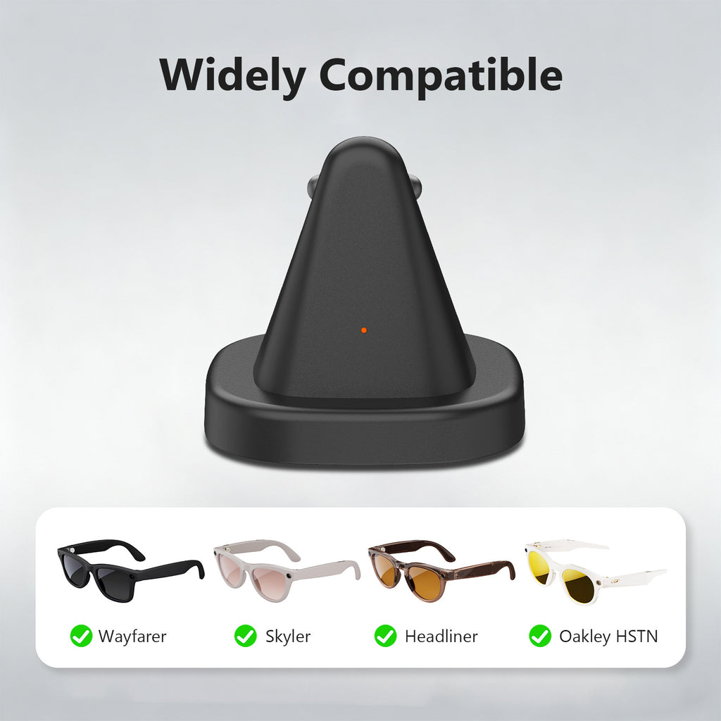 Ray-Ban Meta Charging Stand | Fast Charging Dock for Meta Smart Glasses with Anti-Slip Design